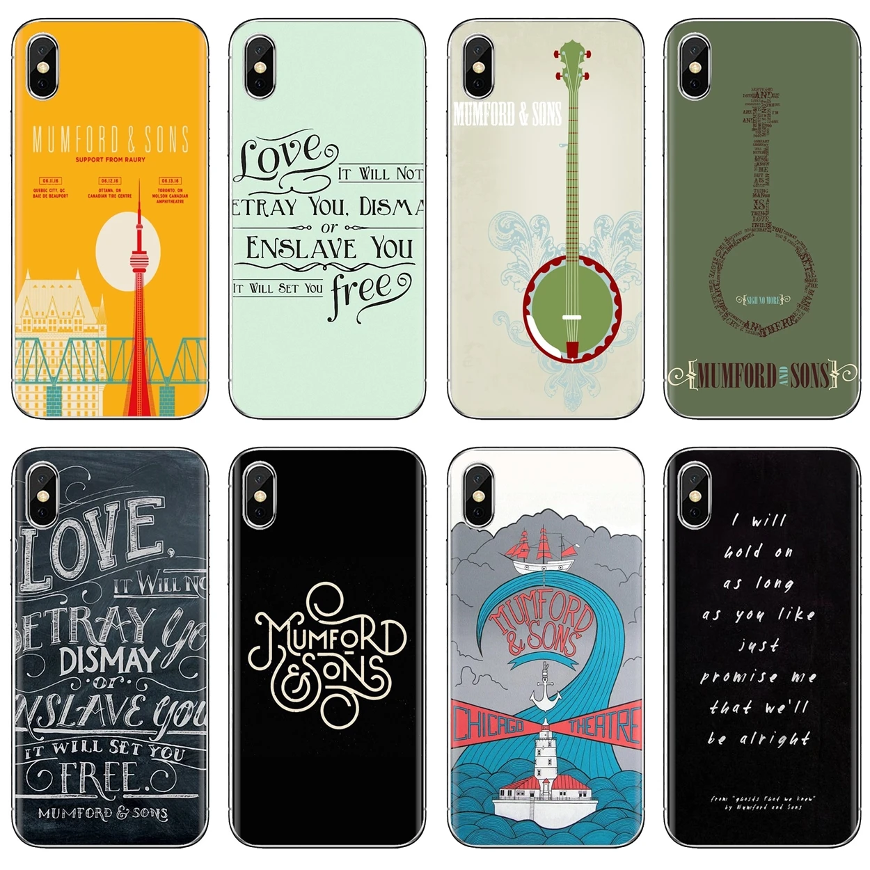 Мягкий чехол из ТПУ с узором Mumford and Sons Rock Band плакат для Samsung Galaxy A10 A40 A50 A70 A3 A5 A7 A9 A8 A6