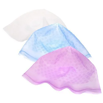 

Silicone Hair Coloring Cap Hook Needle Professional Color Dye Highlighting Reusable Set Frosting Dyeing Tools Beauty Salon