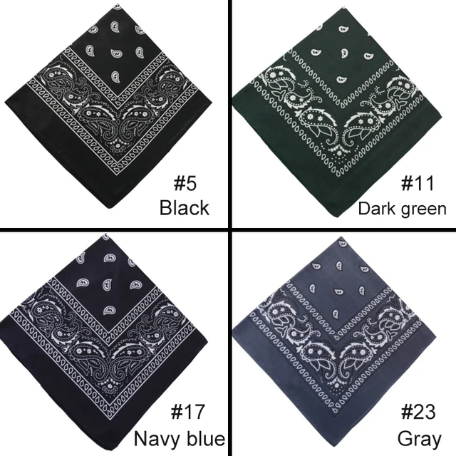 Women Cotton Bandana Scarf Girls 6