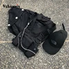 Fashion Nylon Chest Rig Bag Black Vest Hip Hop Streetwear Functional Tactical Harness Chest Rig Kanye West Wist Pack Chest Bag ► Photo 2/6