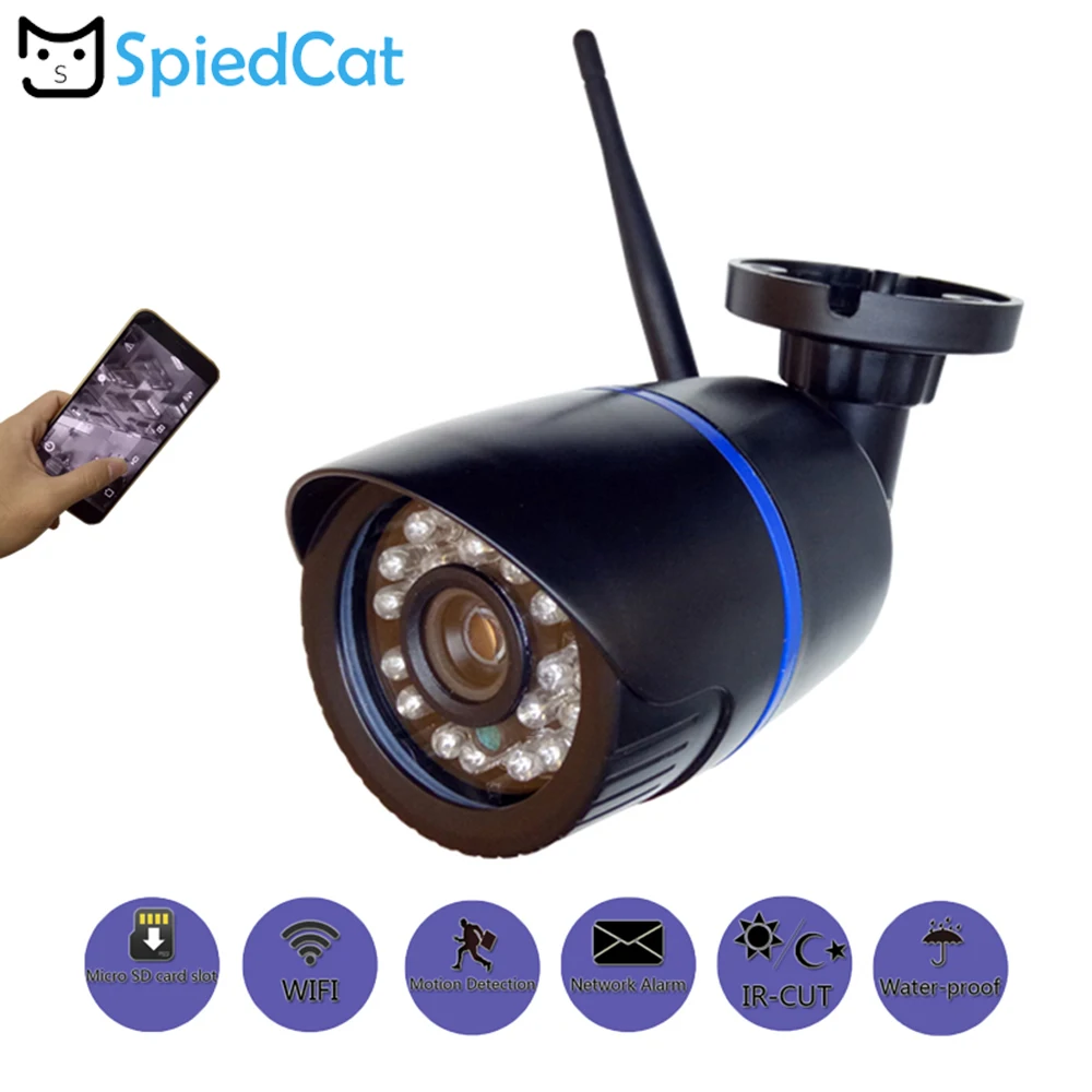 HD 1080P 2MP Wireless WiFi IP Night Vision Motion Detection CCTV Camera Outdoor Waterproof Home Baby Pet Security Surveillance |