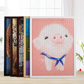 

Custom Puzzle Wooden high quality Photo Frames