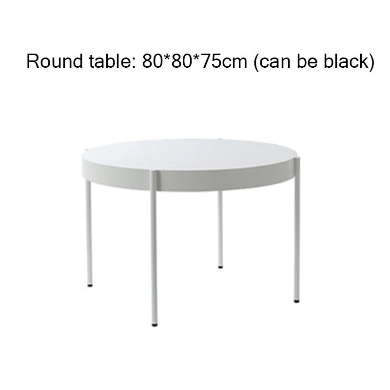 Скандинавские INS Уличная Повседневная мебель для дома обеденный стол и стул Простой Современный Железный индивидуальный креативный удобный кофейный стул - Цвет: White1