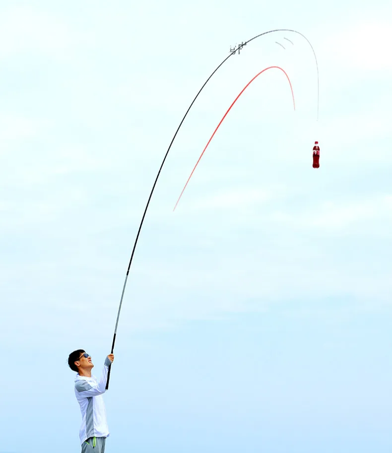 Телескопическая рыболовная удочка, ульсветильник, сверхтвердая, 28 настраиваемых, Тайваньская рыболовная удочка Olta 60T, карбоновая, для ловли карпа