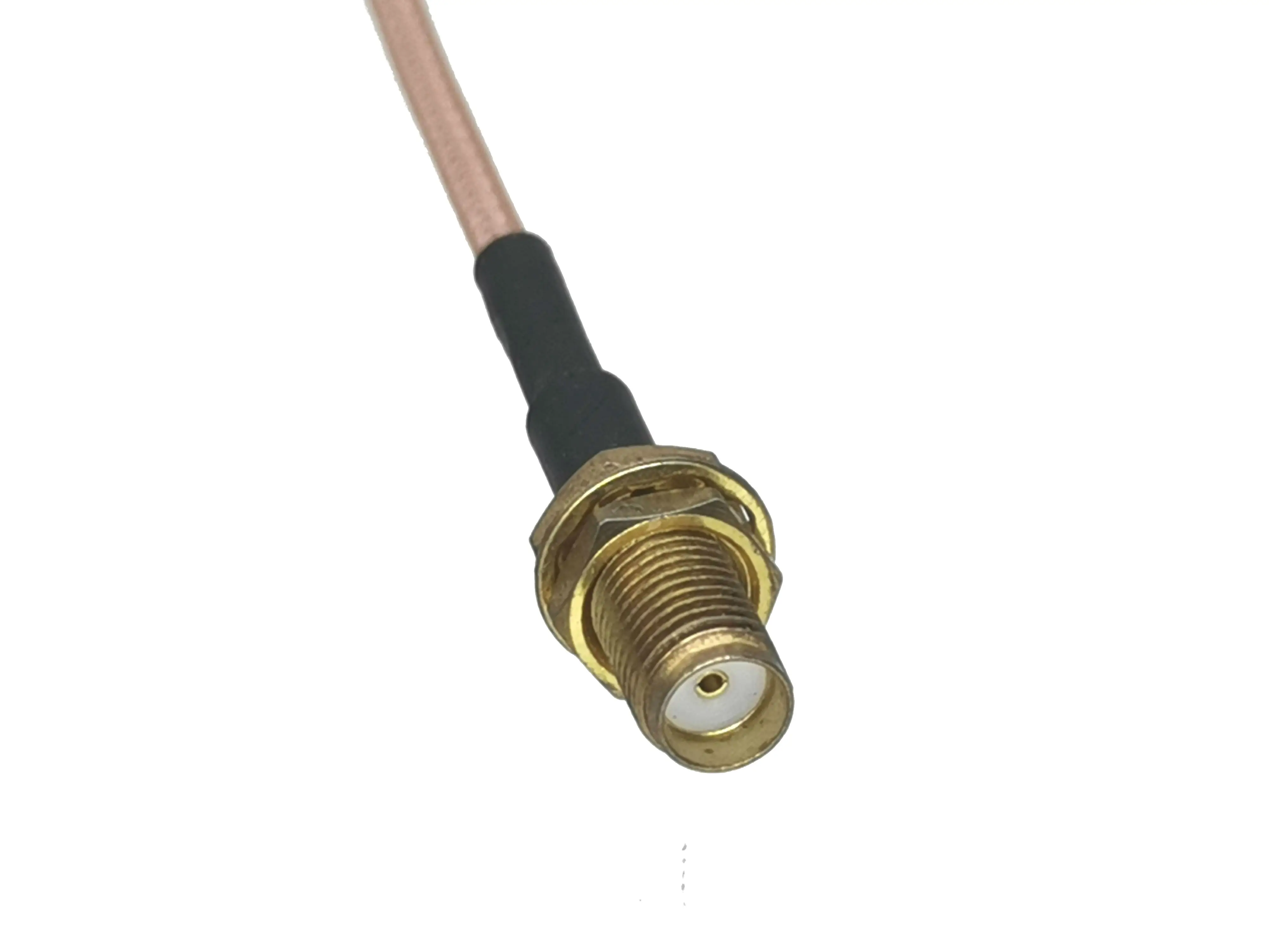 RG316 CRC9 plug pin right angle to SMA Female Jack Bulkhead Straight RF Jumper pigtail Cable 4inch~50M