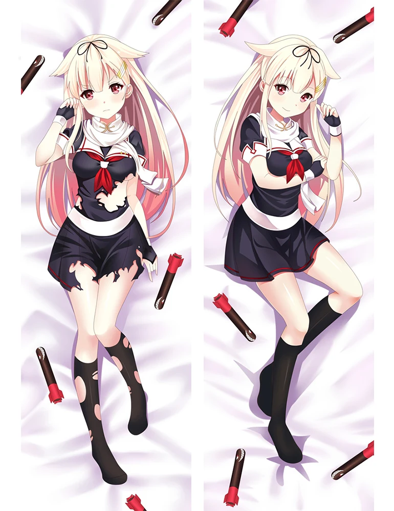 S12 Аниме Kantai Коллекция Dakimakura Чехол kancolle Kirishima& Taihou персонажи Shimakaze& Zuikaku Чехол на подушку - Цвет: S12