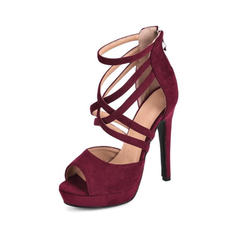 thin platform sandals