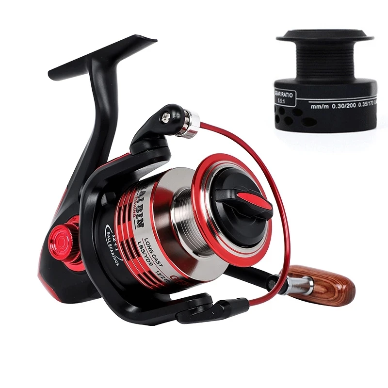 2021 New Spinning Reels 8KG Max Drag 5.5:1 High Speed Metal Spool Carp Fishing Reel For Saltwater Accessories | Спорт и развлечения
