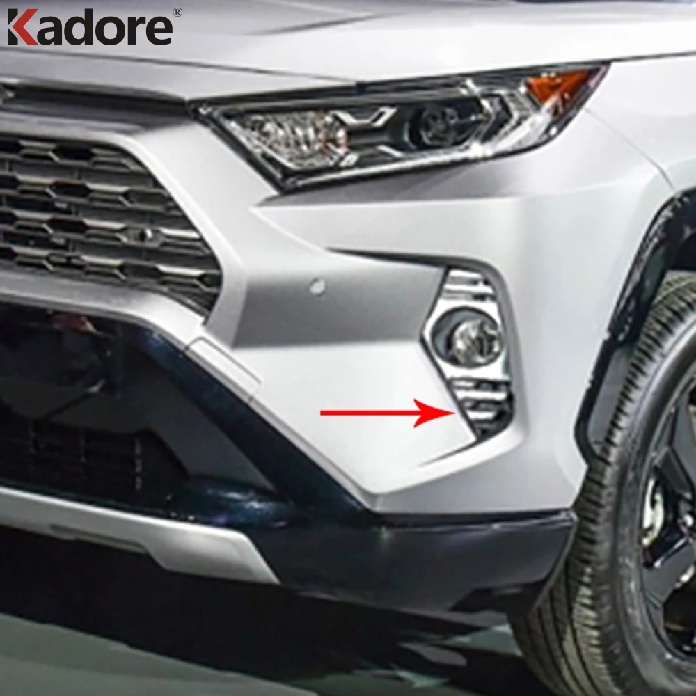 Для Toyota RAV4 RAV 4 Adventure/Ограниченная серия LE XLE Hybrid 2019 2020 ABS хромированный