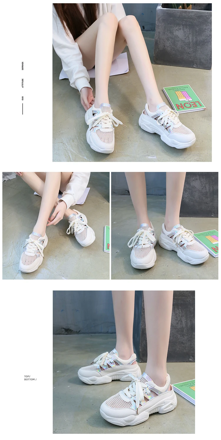 Женские кроссовки из сетчатого материала Flyknit; Легкая женская обувь; обувь для отдыха; zapatos mujer; женские дышащие кроссовки