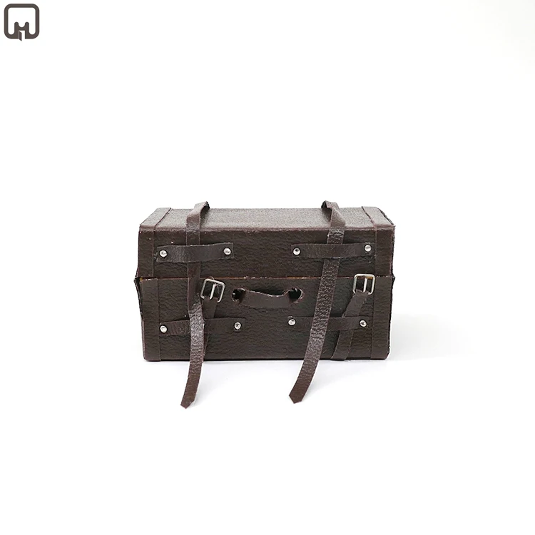 mini leather suitcase
