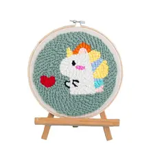 Мягкий шерстяной ручной набор для творчества набор инструментов для родителей и детей Семейные картины для украшения дома на заказ