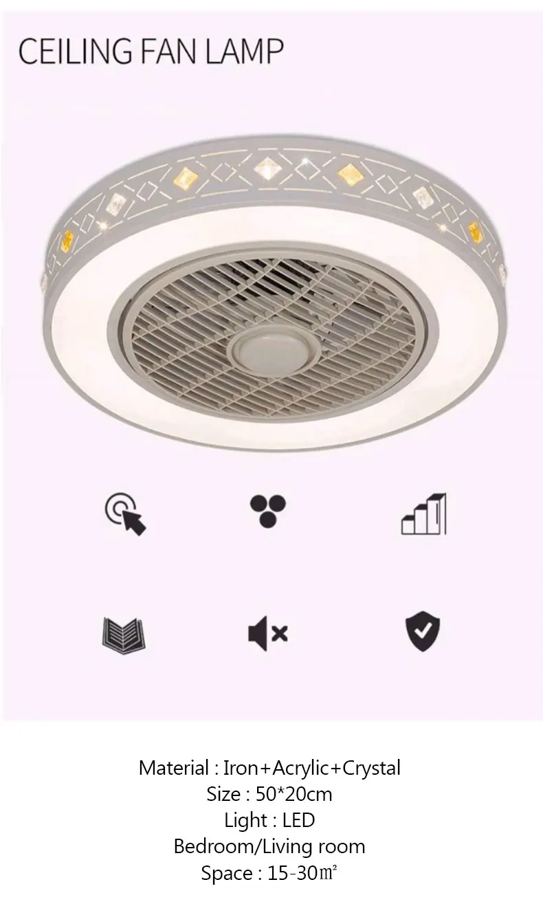 现代简约吊灯_吊扇灯吊顶电扇灯具吸顶灯风扇灯简约餐厅---阿里巴巴_04