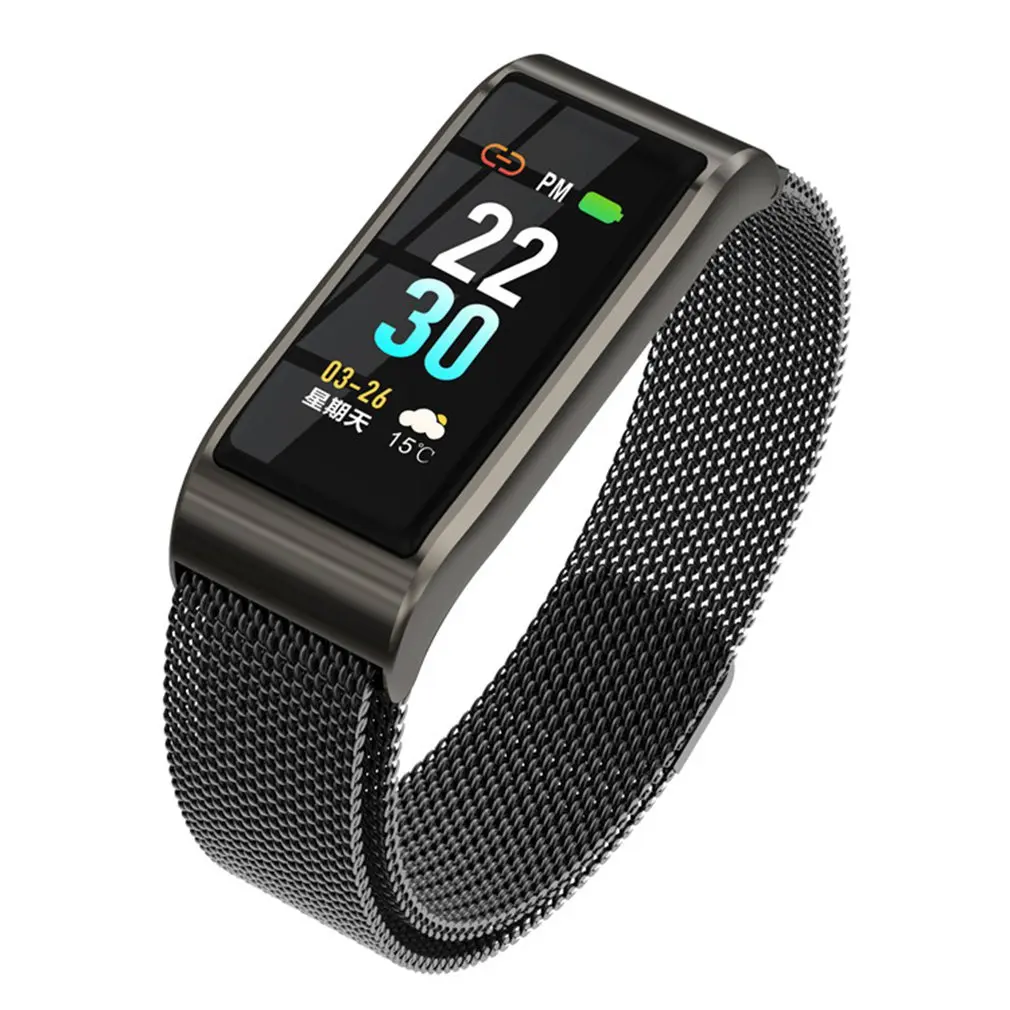 B45 Smart Bracelet 0.96 Inch Aluminum Alloy Frame Motion Meter Step Heart Rate Monitoring Information Push B45 Smart Bracelet 0.96 Inch Aluminum Alloy Frame Motion Meter Step Heart Rate Monitoring Information Push