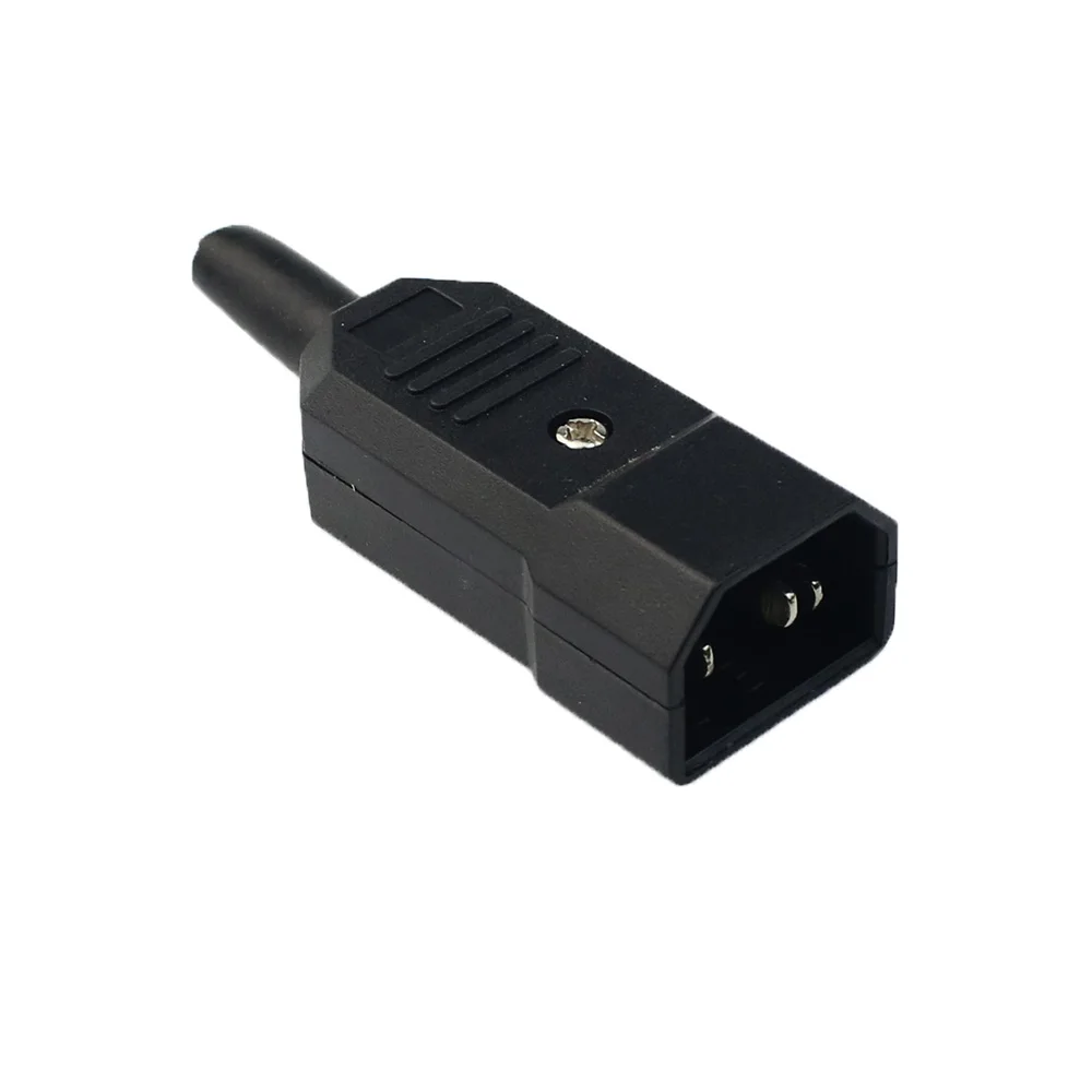 Details about   IEC 320 C13 Female Plug Adapter 3pin Socket Power Cord Rewirable ConnectorB QW 