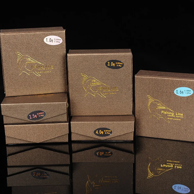 

Import 50 M Gift Box Longteng Fengming Fishing Line Mainline Strands Nylon Thread Fishing Athletic Fishing Line