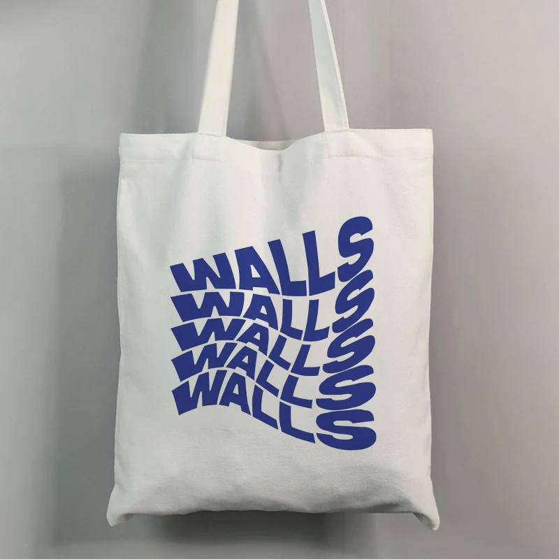 Louis Tomlinson Walls One Direction Shopper Bags Shopping Bag Tote Bag Shoulder Bag Canvas Bags Large Capacity College Handbag