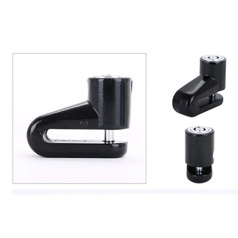 Bicycle Motorcycle Lock Cycling Mini Anti-theft Lock Bike Skid-proof Disc Brake Lock Valve Type Lock Core Bicycle Accessories