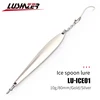 Ice lure fishing baits 10g 80mm metal jig lures spoon bait fishing tackles bass carp bait for winter fishing leurre peche 511 ► Photo 1/6