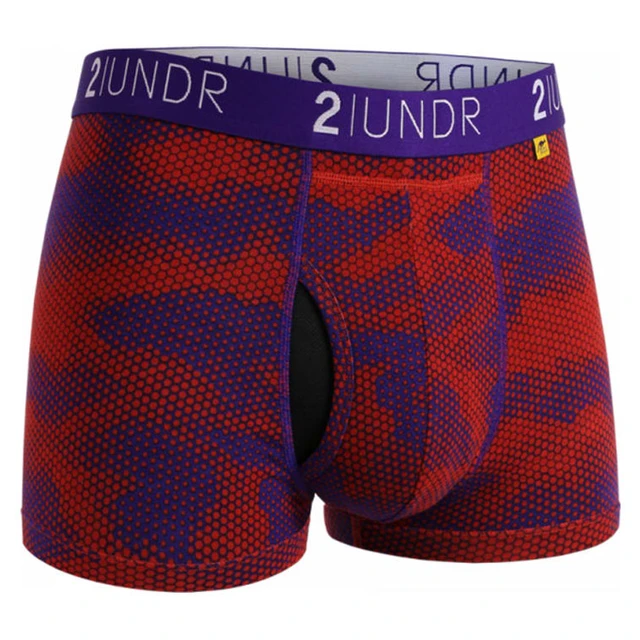 New! 2UNDR Men's Joey Pouch SWING SHIFT - 3 BOXER TRUNK Modal