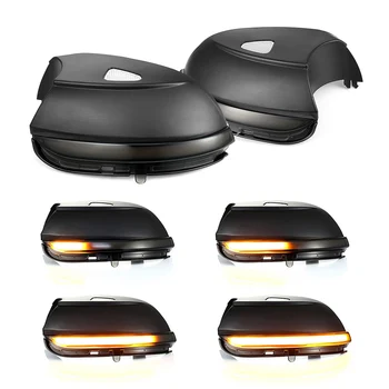 

A Pair Dynamic Rearview Mirror Indicator Blinker Side LED Turn Signal Light For Volkswagen VW Passat B7 Scirocco MK3 CC EOS