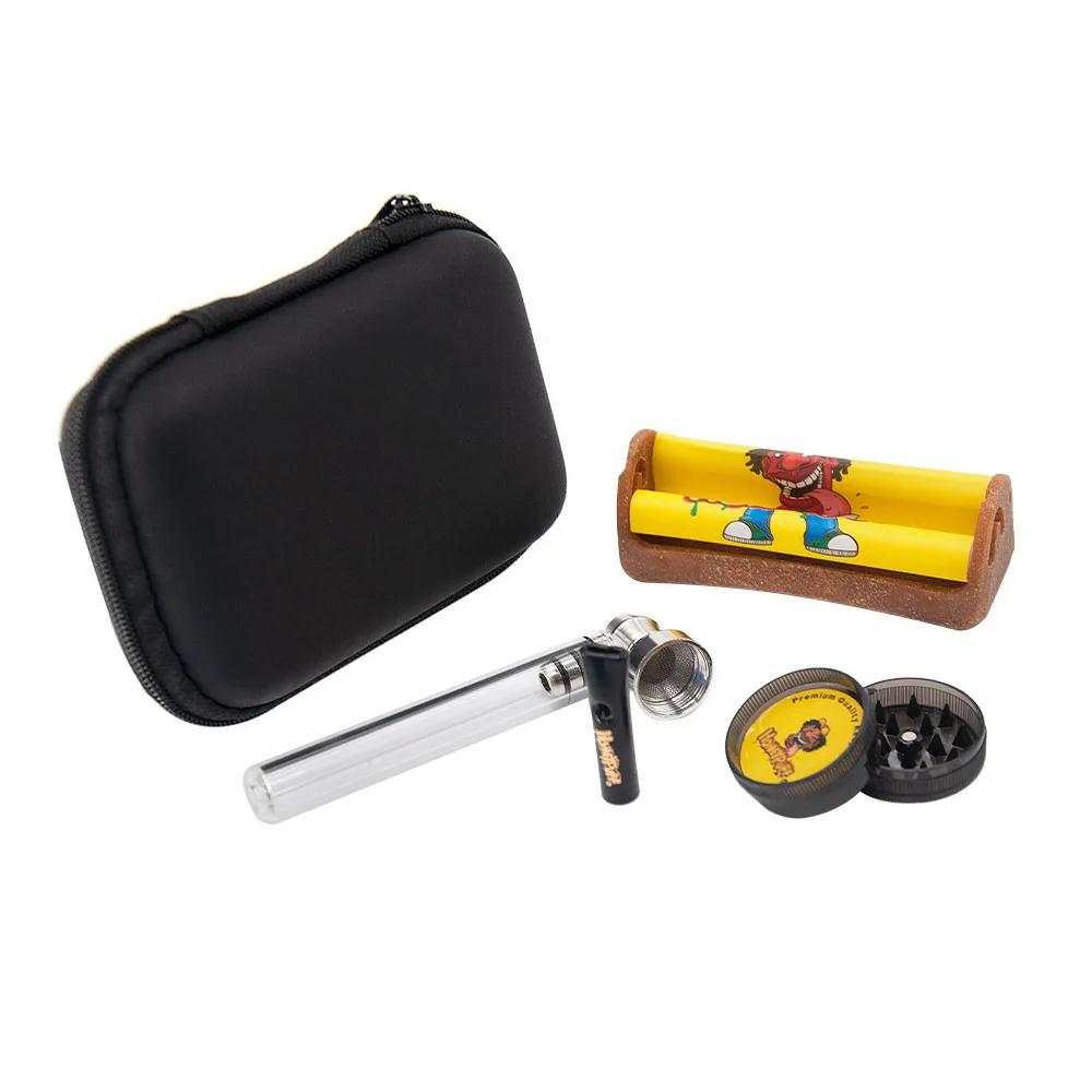 1sets Smoking Kit Storage Bag Cigarette Pipes for Smoking Portable Cigarette Case Cigarette Accessories for Smoking Outdoor