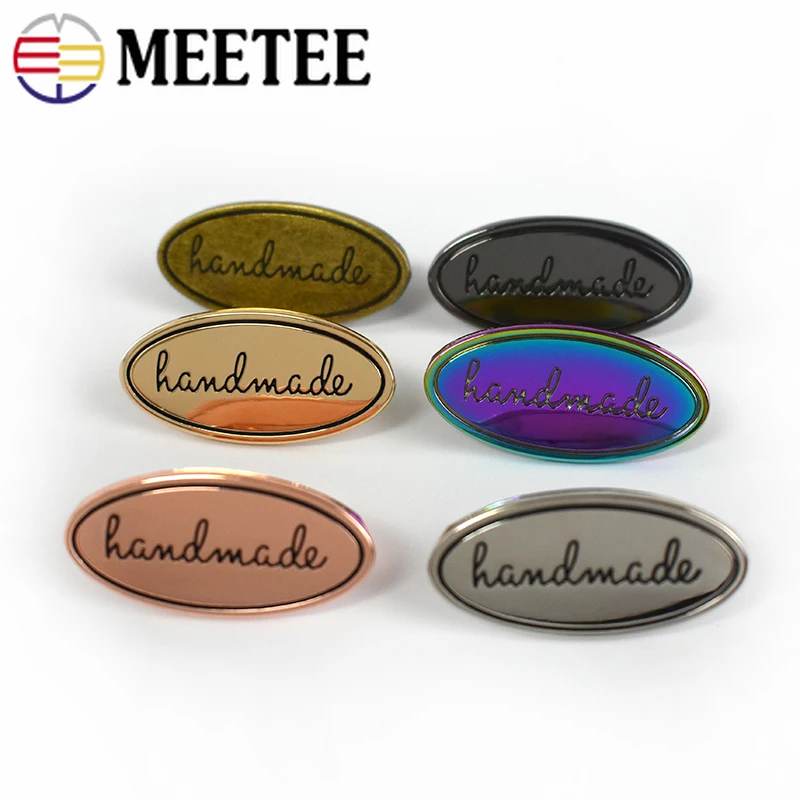 Декоративные металлические мешочки Meetee бирки с пряжками для ручной работы 20 х40