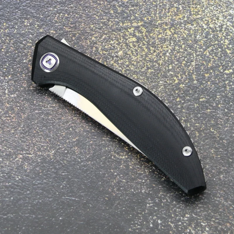 Складной нож TIGEND SIGMA D2 blade G10+ стальная ручка для охоты выживания кемпинга кухонные ножи для фруктов Карманный EDC практичные инструменты
