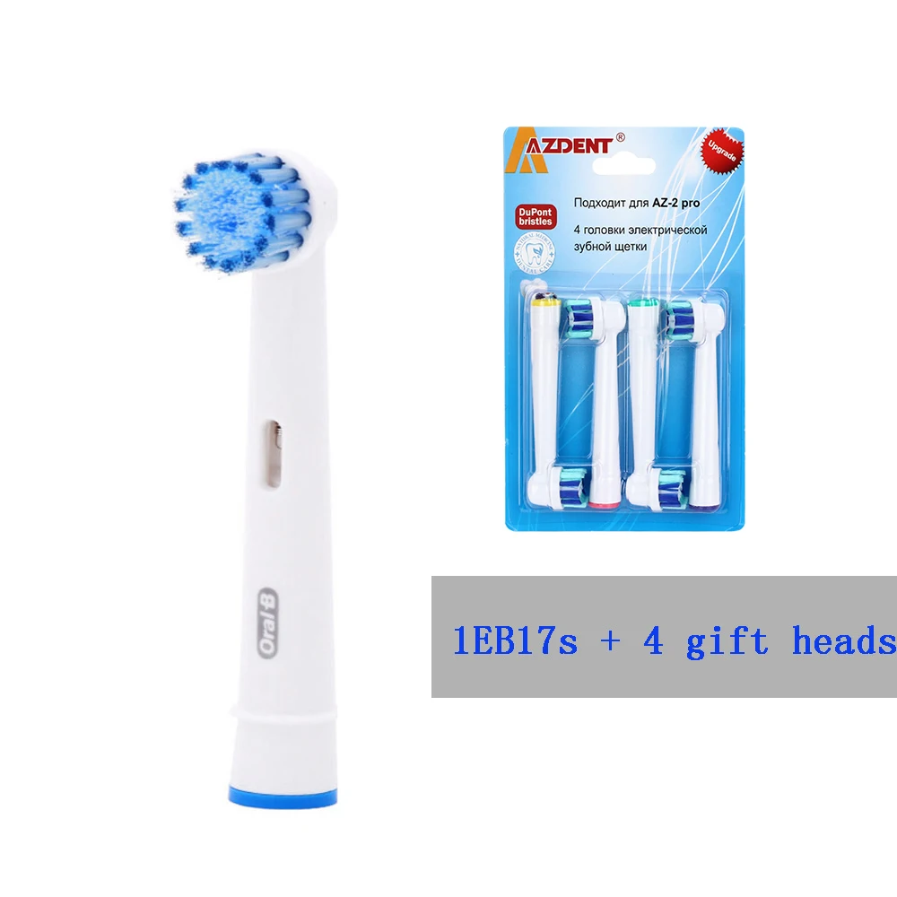 OralB головка щетки EB50 EB17s EB18 сменные головки щетки - Цвет: Слоновая кость