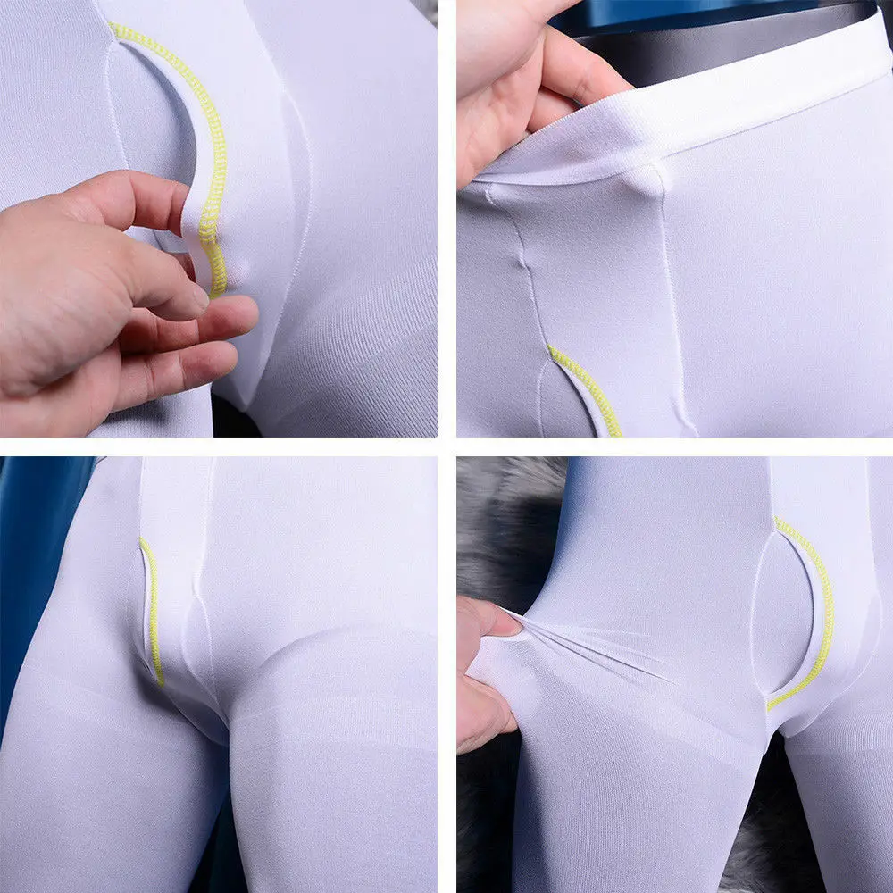 Metelam Mens Bottoming Socks Velvet Thermal Underwear Pants Soft Stretch Tights Footed Long Johns Skinny Pants