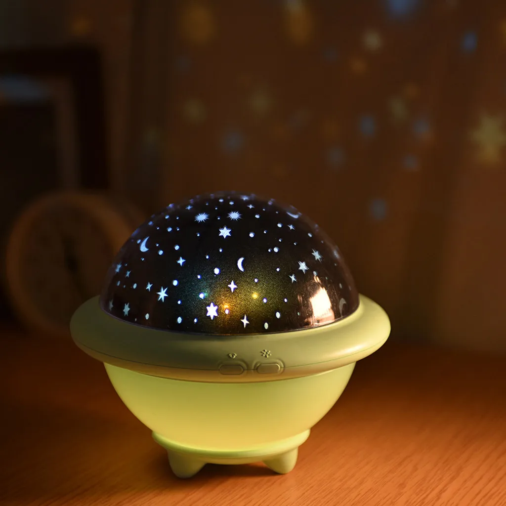 3 тематическая Вселенная ночник лампа-проектор Звездное небо для лучшего украшения для спальни 6 световых эффектов Ночной свет Прямая
