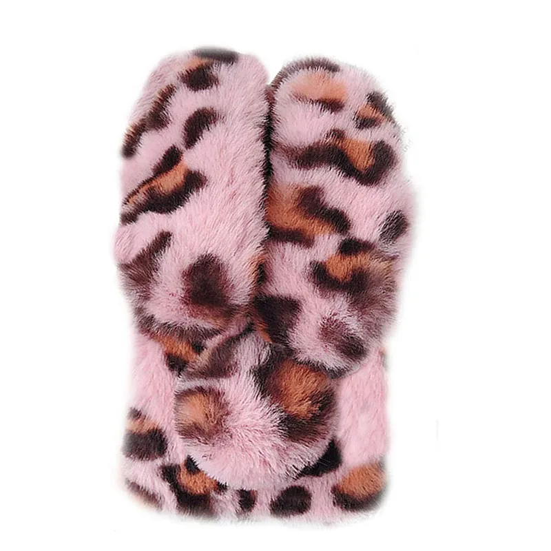 3D Fashion Leopard Fur Warm Soft Case for Meizu 18 Pro Cover For Meizu 16 17 15 Lite Plus Pro 16S 16XS 16T 16TH 16X Rabbit Case Cases For Meizu