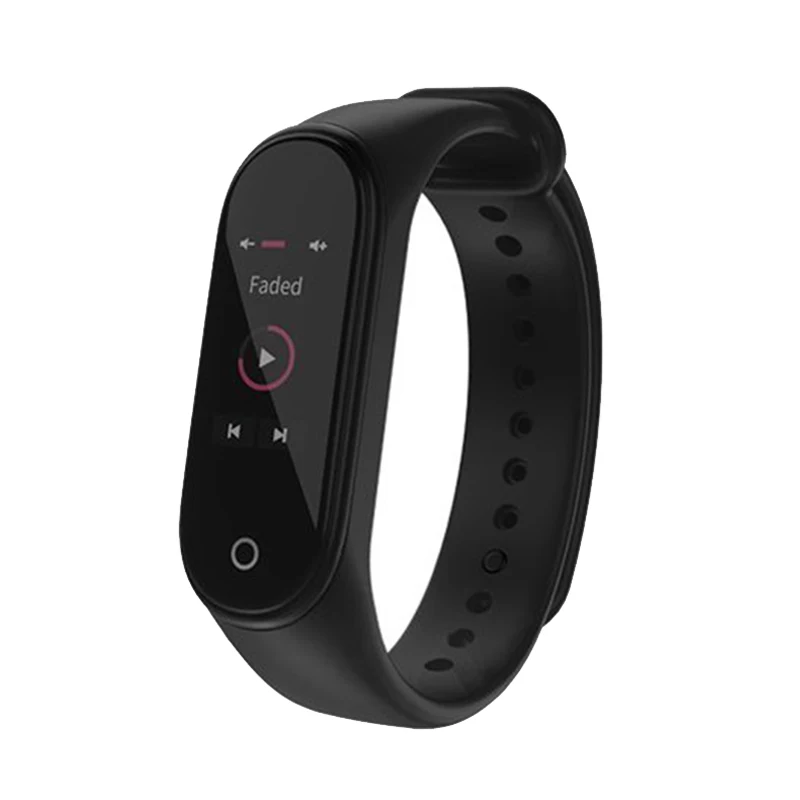 Фитнес-браслет Xiaomi Mi Band 4, черный - Цвет: Black