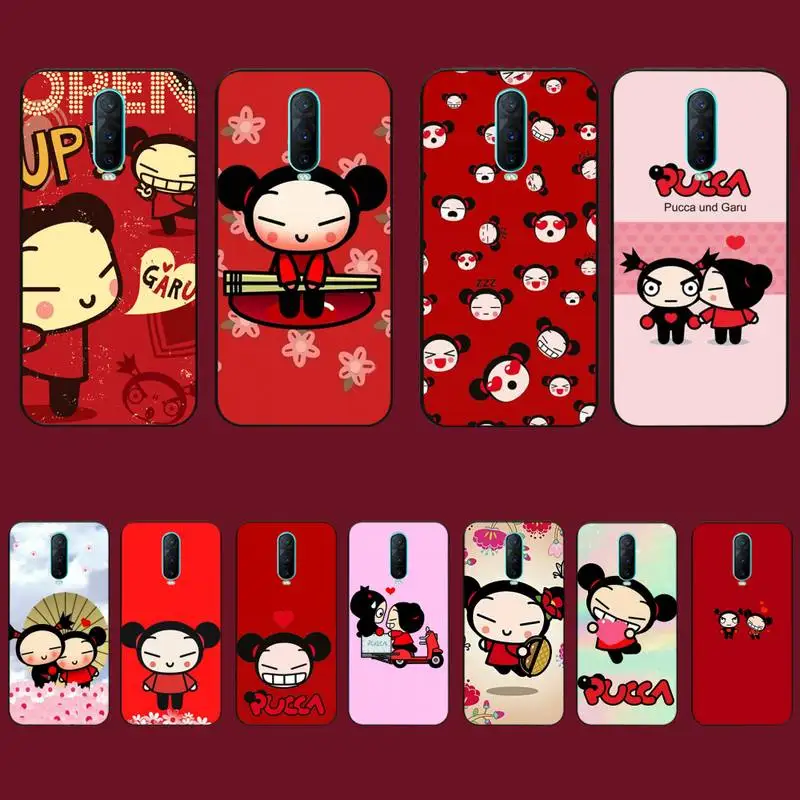 TOPLBPCS pucca China doll чехол для телефона Vivo Y91C Y11 17 19 67 81 Oppo A9 2020 Realme c3 | Мобильные телефоны