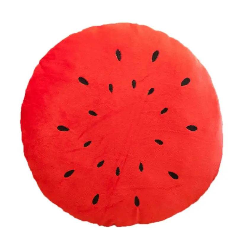Watermelon Классическая Нежная Милая фланелевая подушка для куклы практичная текстура прочное мягкое успокаивающее сиденье-игрушка подушка домашний декор - Цвет: Watermelon