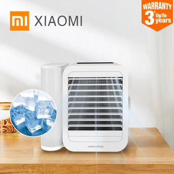 

2020 XIAOMI YOUPIN MIJIA Microhoo Portable Cooler Air Conditioning Fan Portable Mini Conditioner bladeless ventilator air cooler