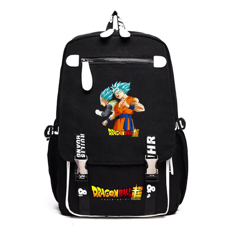 photo colour School Bags Dragon Ball Super Backpack for Teenagers Women Men Son Goku Printed Laptop Backpack Kids Book Bags Casual Travel Bag - Цвет: photo colour