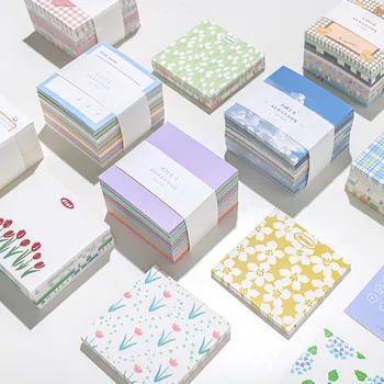 

400sheets Lovely Note Paper Cute Memo Pad Cartoon Stationery Decorative Material