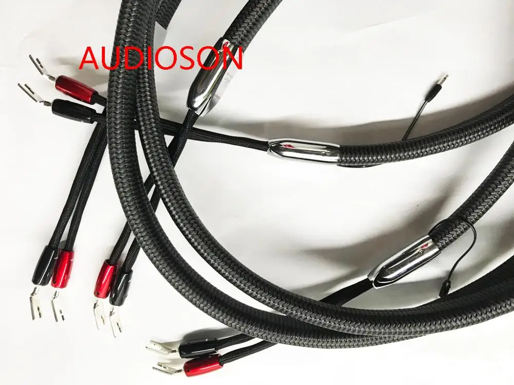 HI-End-AUDIOSON-well 시그니처 스피커 케이블, 새로운 72V 카본 DBS