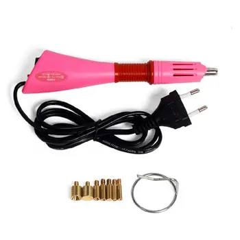 

Hotfix Applicator DIY Electronic Rhinestone Application Kits Wand Setter Tool Crystal Garment DIY Tool With Tips Stand