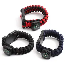 Портативный Плетеный веревочный браслет U диск USB2.0 32GB USB флэш-накопитель с компасом