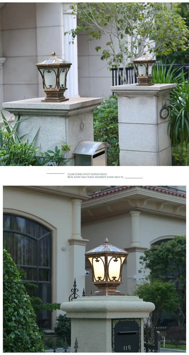 Ворота Foco Jardin внешний свет проектор Lampione да Lampade Giardino светодиодный солнечный уличный светильник Exterieur ландшафтное освещение