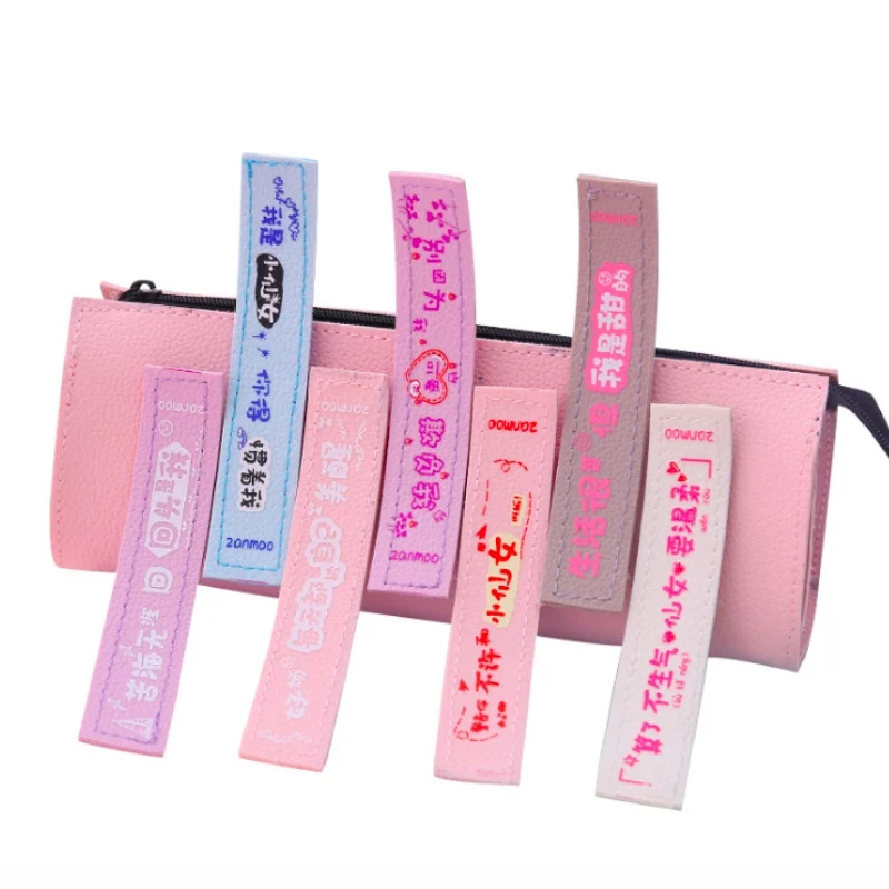 Creative Velcro pencil case Korea ins small fresh student stationery