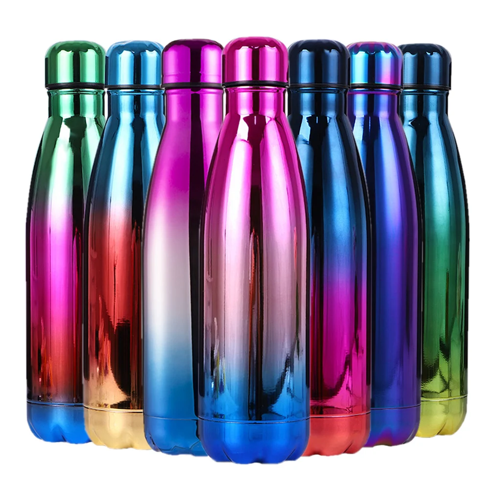 

500ml stainless steel thermos thermos vacuum bottle double wall cola water beer sports bottle suitable for outdoor travel office