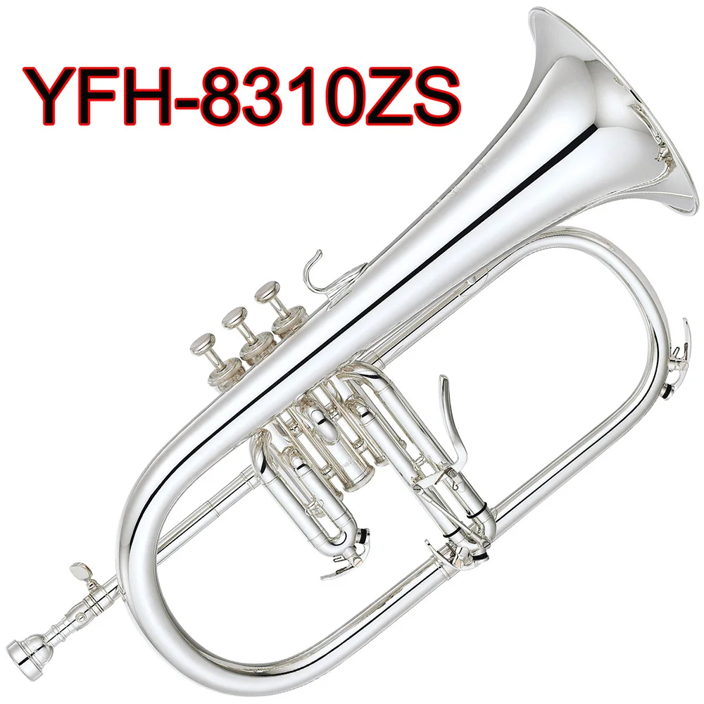 Brand New Professional MFC Flugelhorn 8310ZS Silver Plated With Case