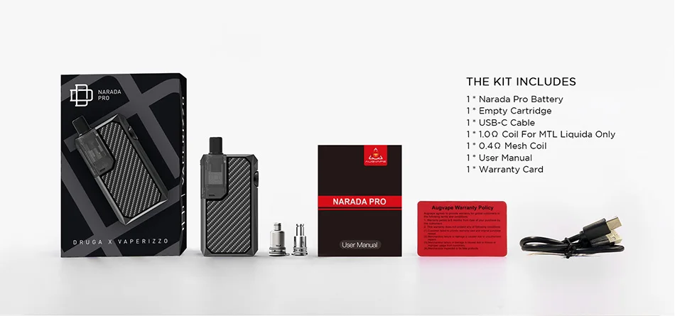 AUGVAPE Narada Pro VW Pod Kit 950mAh