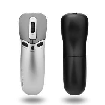 

3 in 1 Multifunction 6D Air Mouse + Laser Pointer Pen+Presenter in PPT Teaching,Conference,Speech For PC,Smart TV,Laptop