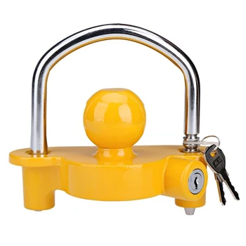 

Boat motorcycle Trailer Hitch Coupler Lock Ball lock height adjustable