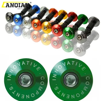 

7/8''22 mm CNC motorcycle handlebar cap motocross handle bar grips ends for Kawasaki KLX150S KLX250,D-TRACKER KLX450R KDX125SR