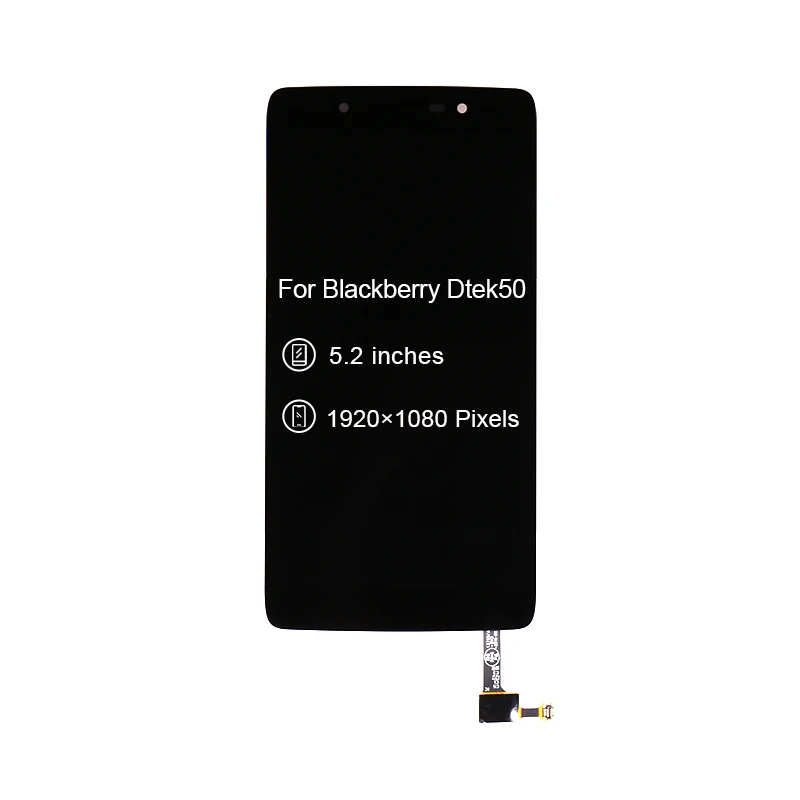 10 шт./лот для BlackBerry DTEK50 DTEK 50 ЖК-дисплей сенсорный экран сборка дигитайзер сенсор для BlackBerry DTEK50 экран дисплей